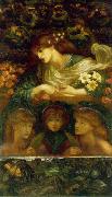 Dante Gabriel Rossetti The Blessed Damozel oil on canvas